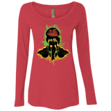 T-Shirts Vintage Red / Small Zebes Conflict Women's Triblend Long Sleeve Shirt