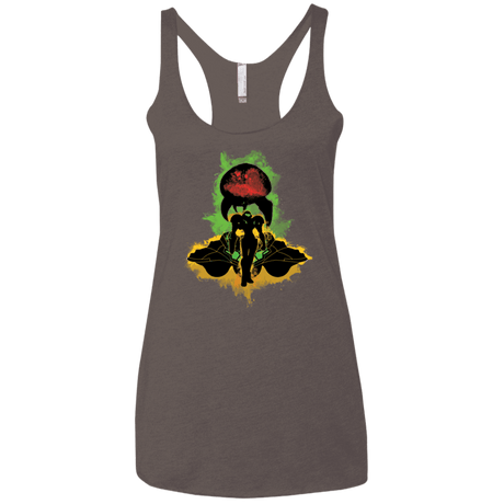 T-Shirts Macchiato / X-Small Zebes Conflict Women's Triblend Racerback Tank
