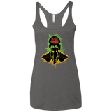 T-Shirts Premium Heather / X-Small Zebes Conflict Women's Triblend Racerback Tank