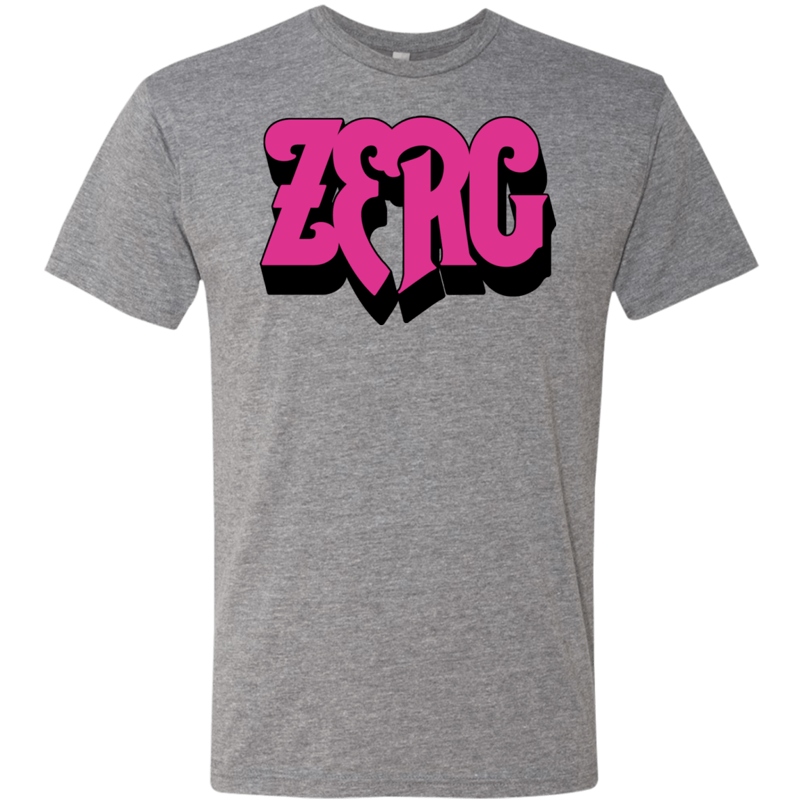 T-Shirts Premium Heather / Small Zerg Rush Men's Triblend T-Shirt