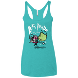 T-Shirts Tahiti Blue / X-Small Zim Pilgrim Women's Triblend Racerback Tank