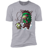 T-Shirts Heather Grey / YXS Zim Stole Christmas Boys Premium T-Shirt