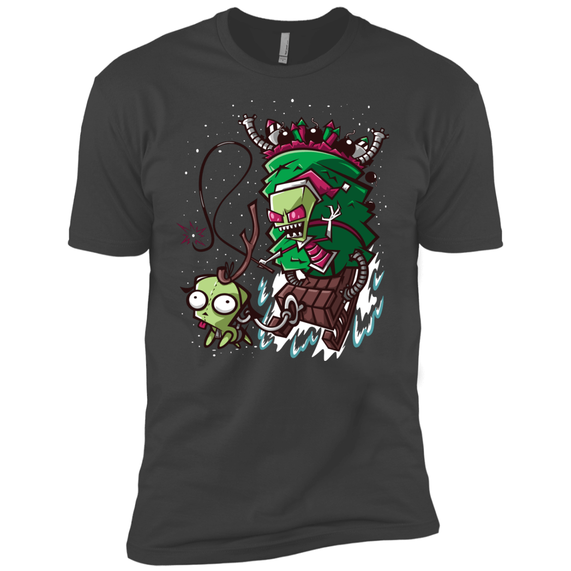 T-Shirts Heavy Metal / YXS Zim Stole Christmas Boys Premium T-Shirt