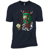 T-Shirts Midnight Navy / YXS Zim Stole Christmas Boys Premium T-Shirt