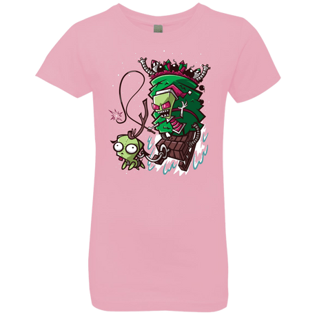 T-Shirts Light Pink / YXS Zim Stole Christmas Girls Premium T-Shirt