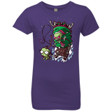 T-Shirts Purple Rush / YXS Zim Stole Christmas Girls Premium T-Shirt