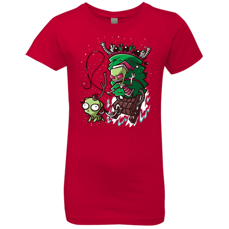 T-Shirts Red / YXS Zim Stole Christmas Girls Premium T-Shirt