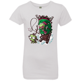 T-Shirts White / YXS Zim Stole Christmas Girls Premium T-Shirt