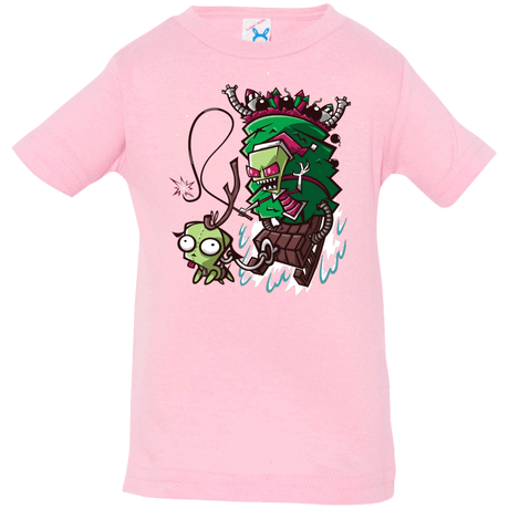 T-Shirts Pink / 6 Months Zim Stole Christmas Infant PremiumT-Shirt