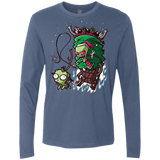 T-Shirts Indigo / Small Zim Stole Christmas Men's Premium Long Sleeve