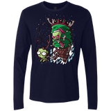 T-Shirts Midnight Navy / Small Zim Stole Christmas Men's Premium Long Sleeve