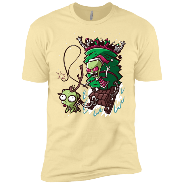 T-Shirts Banana Cream / X-Small Zim Stole Christmas Men's Premium T-Shirt