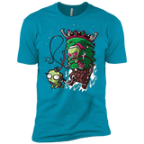 T-Shirts Turquoise / X-Small Zim Stole Christmas Men's Premium T-Shirt