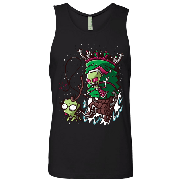 T-Shirts Black / Small Zim Stole Christmas Men's Premium Tank Top