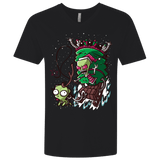 T-Shirts Black / X-Small Zim Stole Christmas Men's Premium V-Neck