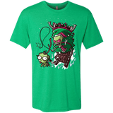 T-Shirts Envy / Small Zim Stole Christmas Men's Triblend T-Shirt