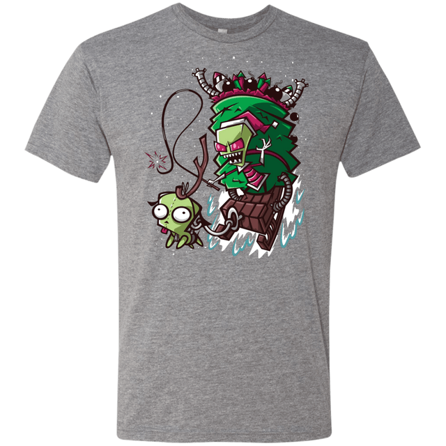 T-Shirts Premium Heather / Small Zim Stole Christmas Men's Triblend T-Shirt