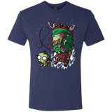 T-Shirts Vintage Navy / Small Zim Stole Christmas Men's Triblend T-Shirt