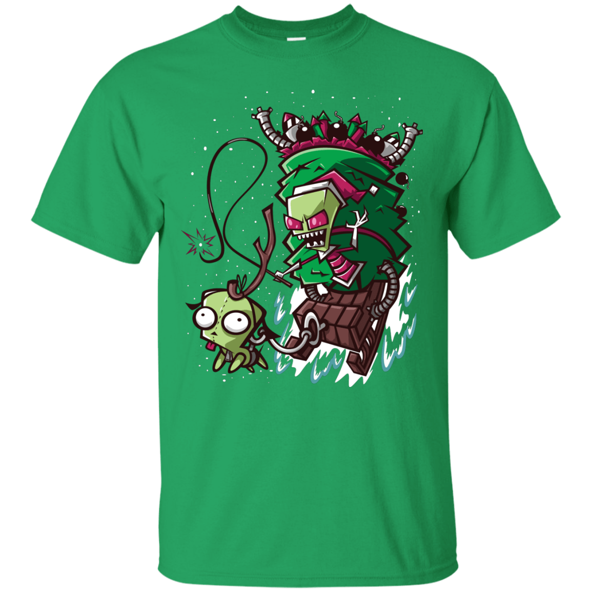 T-Shirts Irish Green / Small Zim Stole Christmas T-Shirt