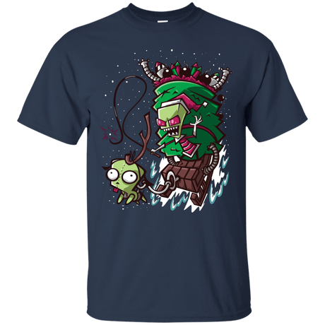 T-Shirts Navy / Small Zim Stole Christmas T-Shirt