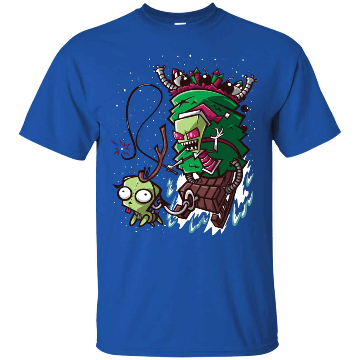 T-Shirts Royal / Small Zim Stole Christmas T-Shirt