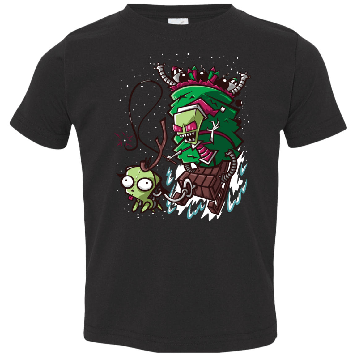 T-Shirts Black / 2T Zim Stole Christmas Toddler Premium T-Shirt