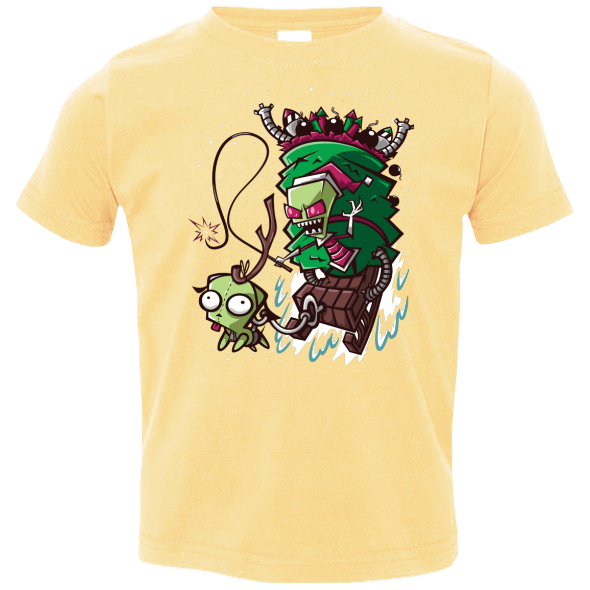 T-Shirts Butter / 2T Zim Stole Christmas Toddler Premium T-Shirt