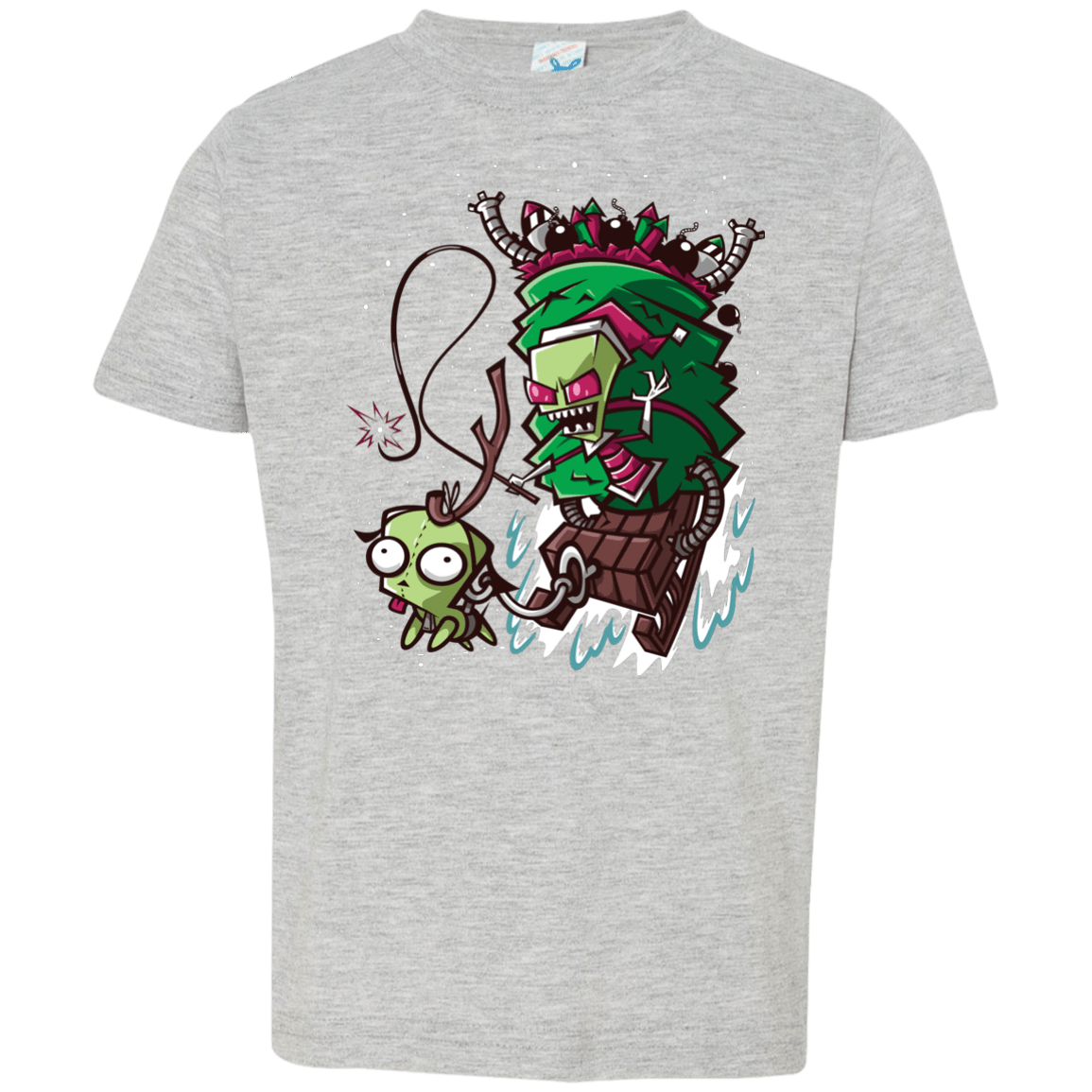 T-Shirts Heather / 2T Zim Stole Christmas Toddler Premium T-Shirt