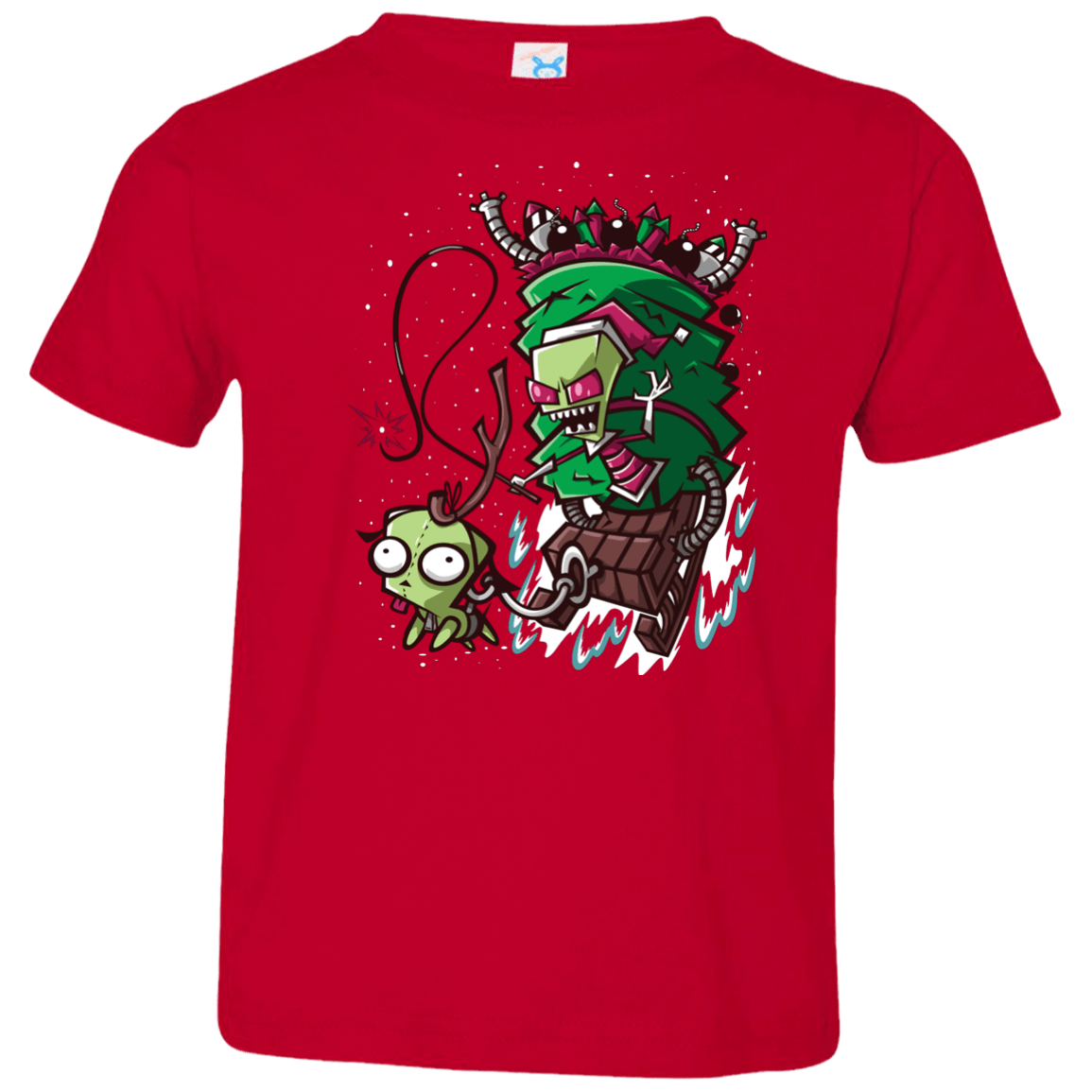 T-Shirts Red / 2T Zim Stole Christmas Toddler Premium T-Shirt