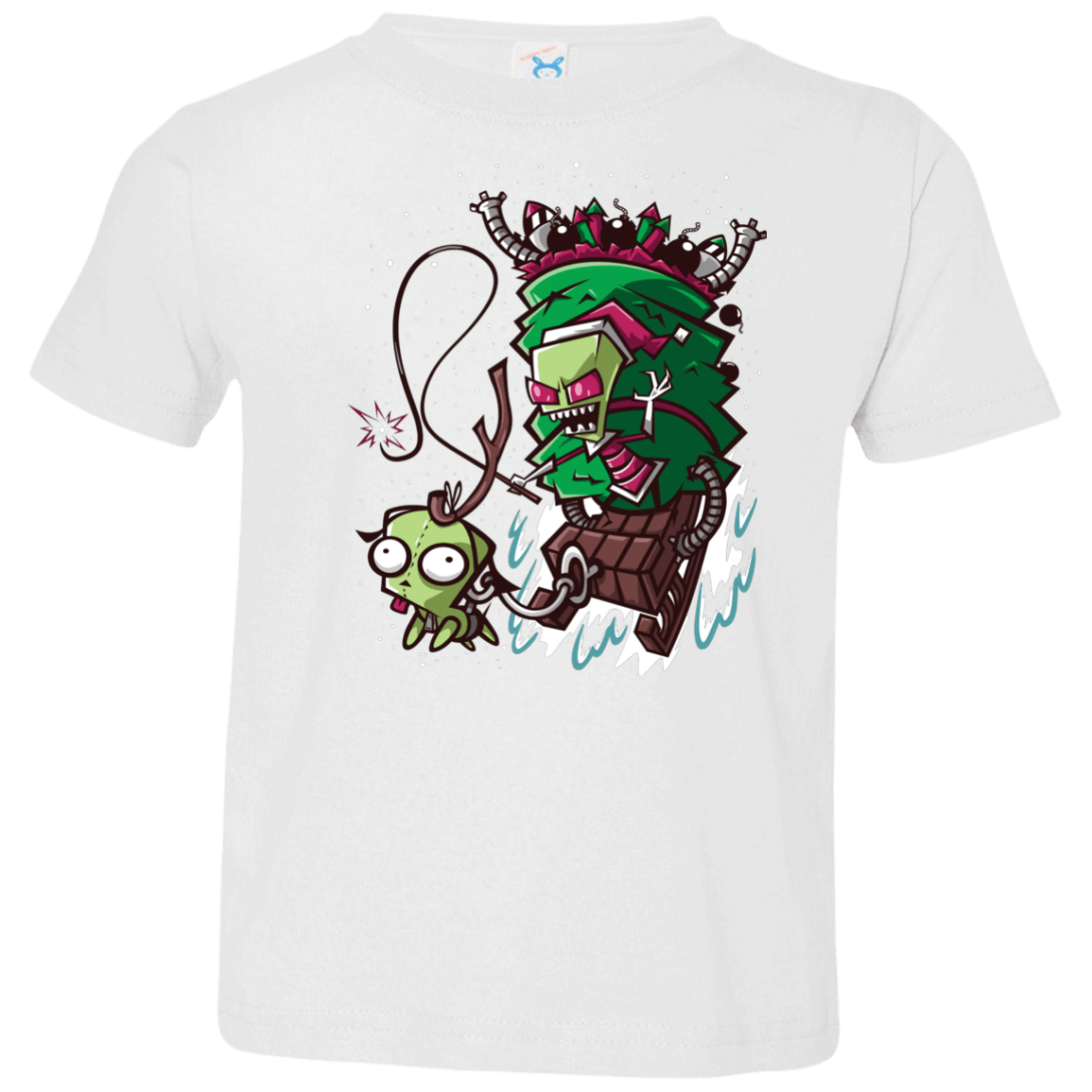 T-Shirts White / 2T Zim Stole Christmas Toddler Premium T-Shirt