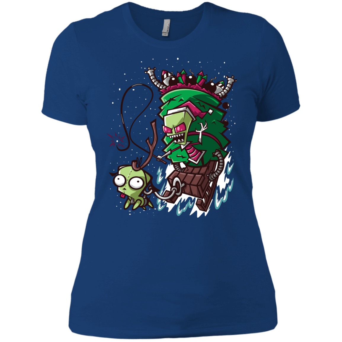 T-Shirts Royal / X-Small Zim Stole Christmas Women's Premium T-Shirt