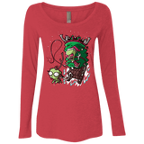 T-Shirts Vintage Red / Small Zim Stole Christmas Women's Triblend Long Sleeve Shirt