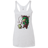 T-Shirts Heather White / X-Small Zim Stole Christmas Women's Triblend Racerback Tank