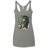 T-Shirts Venetian Grey / X-Small Zim Stole Christmas Women's Triblend Racerback Tank