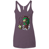 T-Shirts Vintage Purple / X-Small Zim Stole Christmas Women's Triblend Racerback Tank