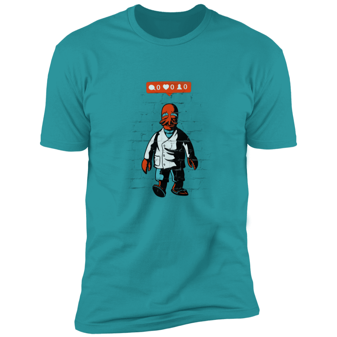 T-Shirts Tahiti Blue / S Zoidberg Without Friends Men's Premium T-Shirt