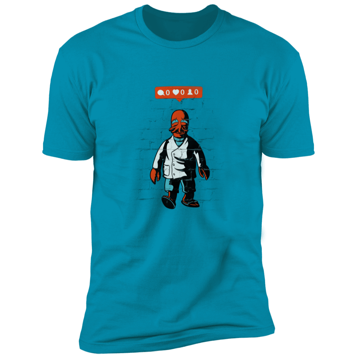 T-Shirts Turquoise / S Zoidberg Without Friends Men's Premium T-Shirt