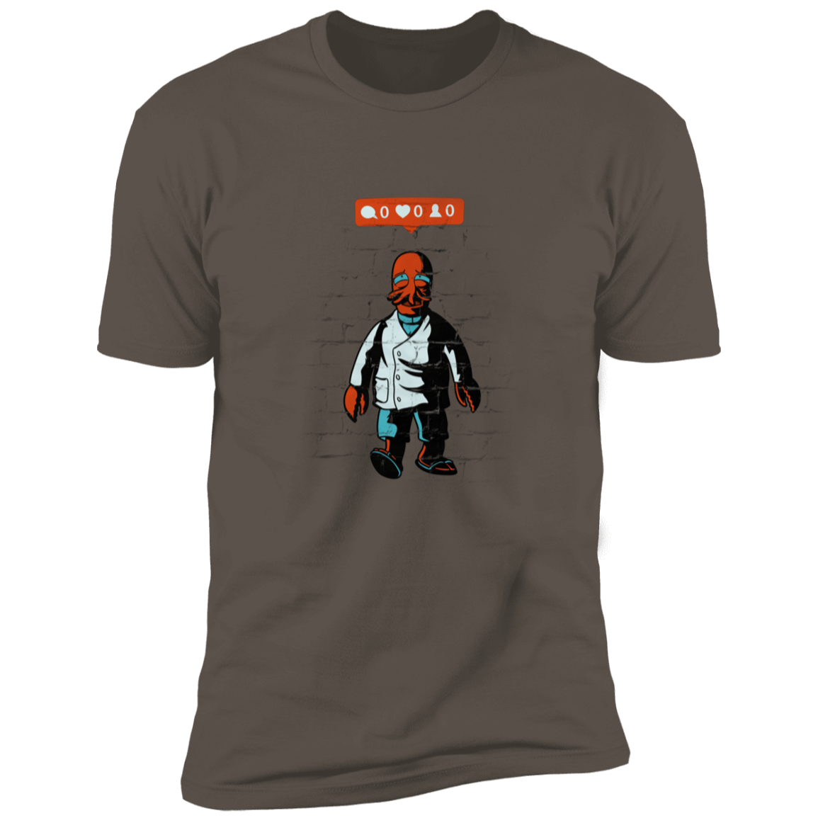 T-Shirts Warm Grey / S Zoidberg Without Friends Men's Premium T-Shirt