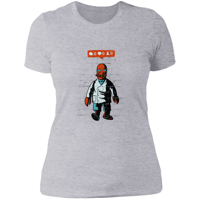 T-Shirts Heather Grey / S Zoidberg Without Friends Women's Premium T-Shirt