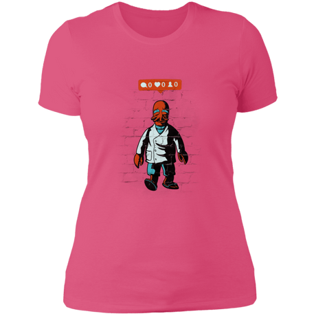 T-Shirts Hot Pink / S Zoidberg Without Friends Women's Premium T-Shirt