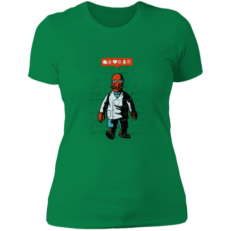 T-Shirts Kelly Green / S Zoidberg Without Friends Women's Premium T-Shirt