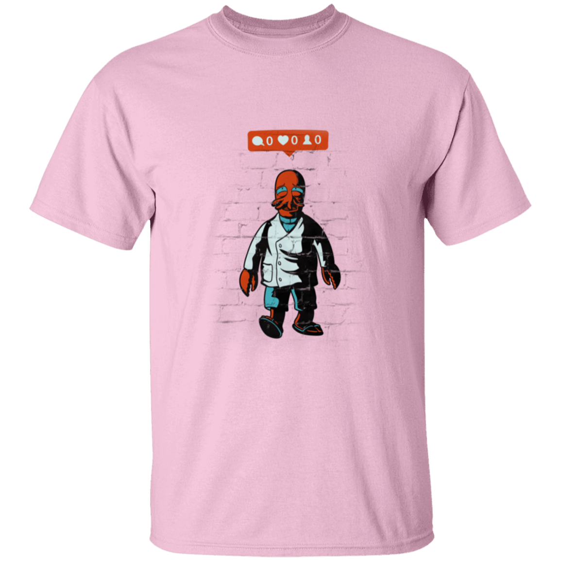 T-Shirts Light Pink / YXS Zoidberg Without Friends Youth T-Shirt