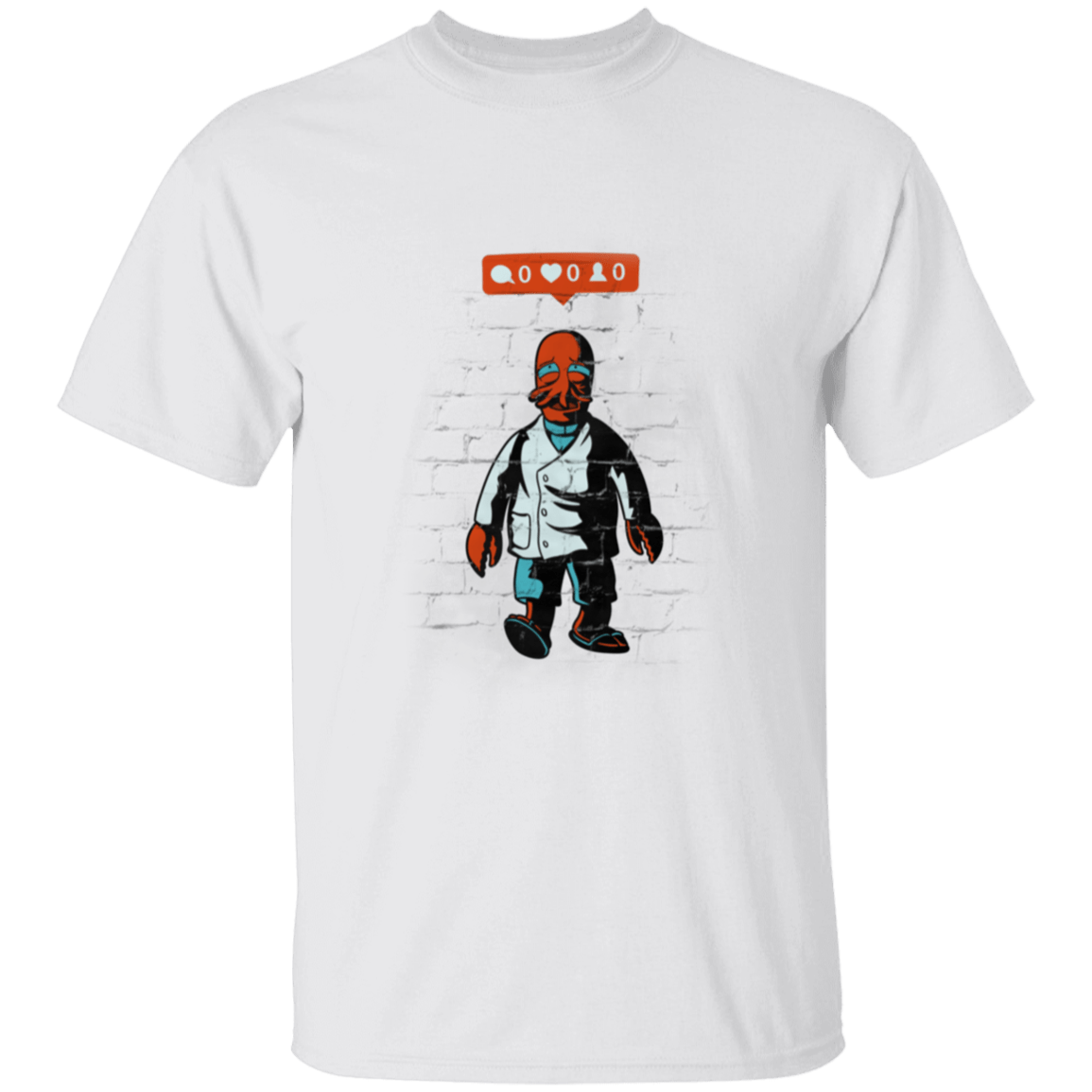 T-Shirts White / YXS Zoidberg Without Friends Youth T-Shirt