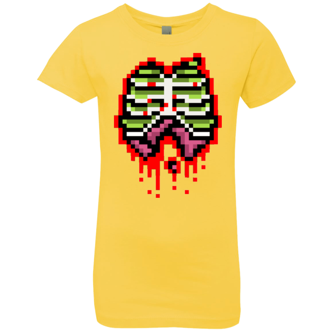T-Shirts Vibrant Yellow / YXS Zombie Guts Girls Premium T-Shirt