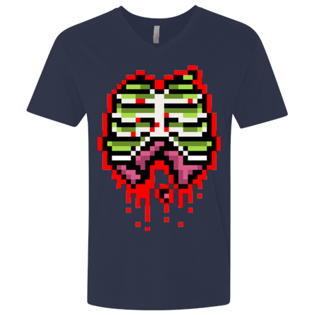 T-Shirts Midnight Navy / X-Small Zombie Guts Men's Premium V-Neck