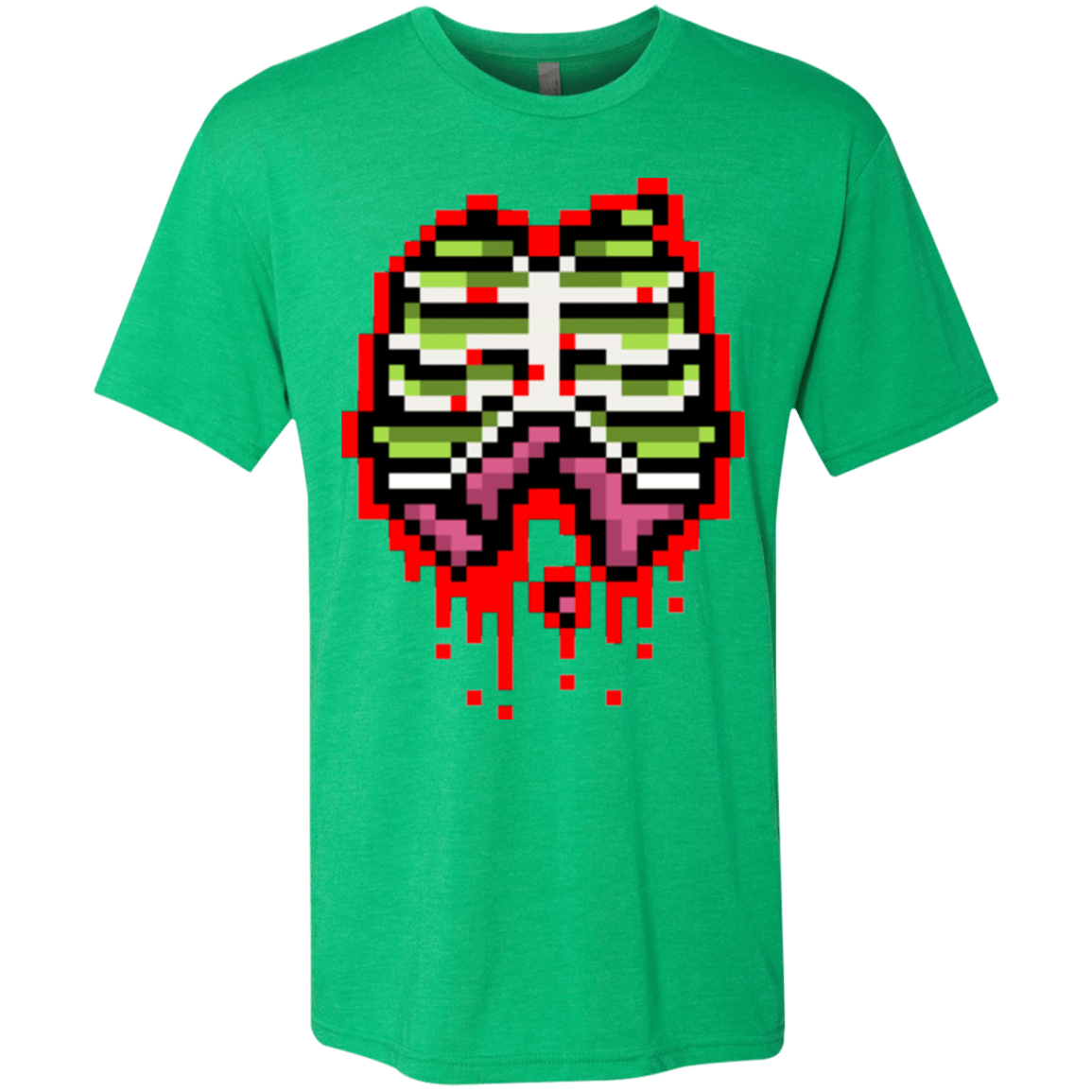 T-Shirts Envy / Small Zombie Guts Men's Triblend T-Shirt