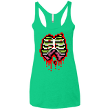 T-Shirts Envy / X-Small Zombie Guts Women's Triblend Racerback Tank