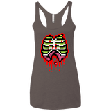 T-Shirts Macchiato / X-Small Zombie Guts Women's Triblend Racerback Tank