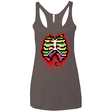 T-Shirts Macchiato / X-Small Zombie Guts Women's Triblend Racerback Tank