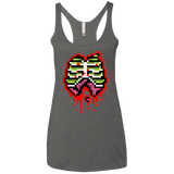 T-Shirts Premium Heather / X-Small Zombie Guts Women's Triblend Racerback Tank